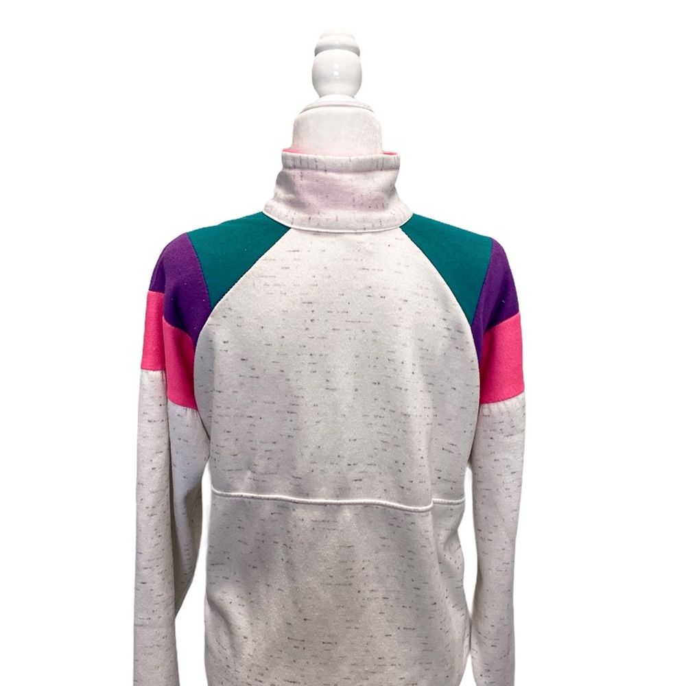 Vintage 80s 90s Monterey Jacket Colorblock XL - Picture 8 of 9